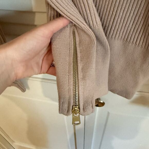 Varley Mayfair Ribbed Knit Mock neck Sweater - Picture 6 of 8